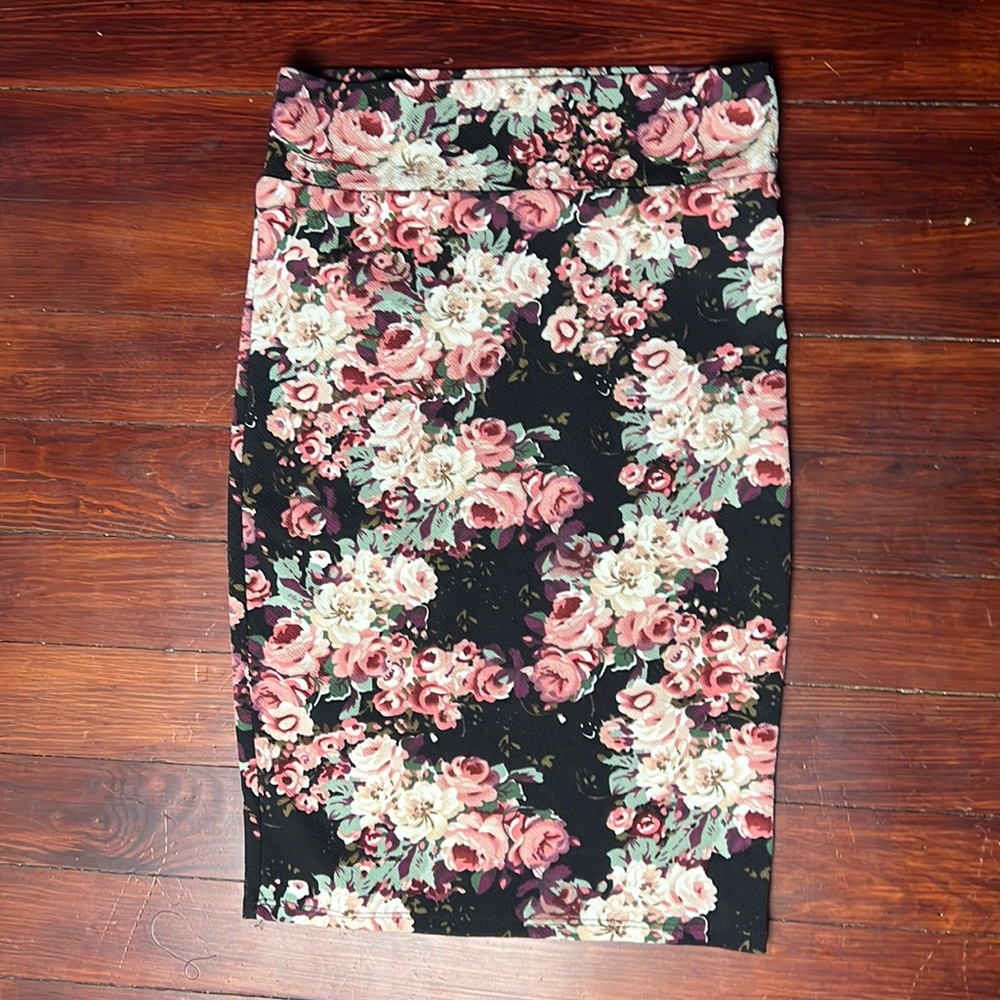 Floral Pencil Skirt